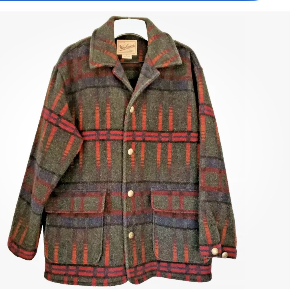 Vintage Woolrich coat. Southwestern multi-color.  Excellent condition.